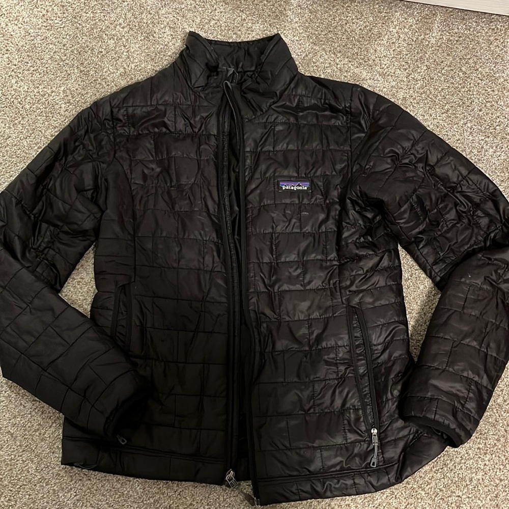 Patagonia womens down jacket polyester